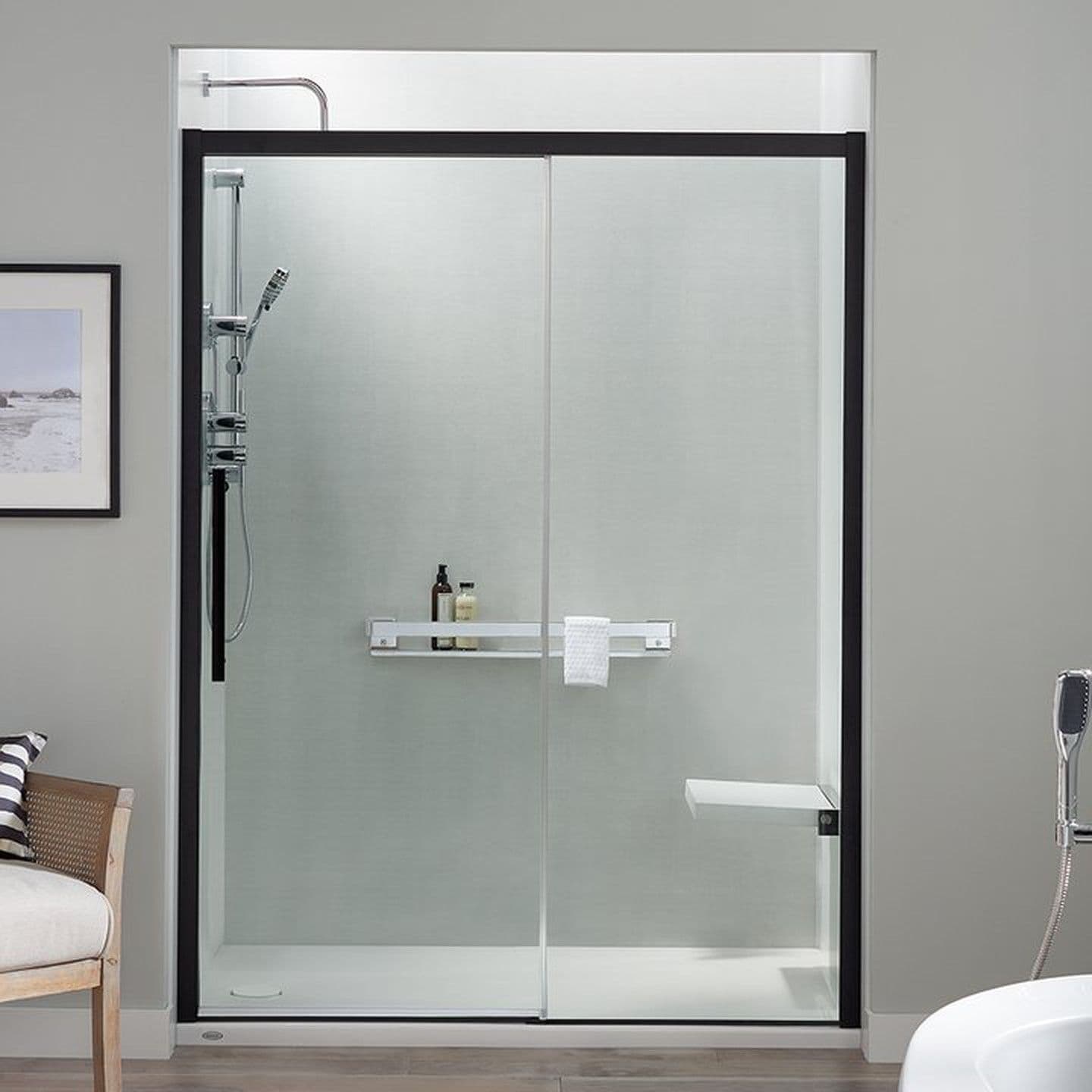 Shower with Bench