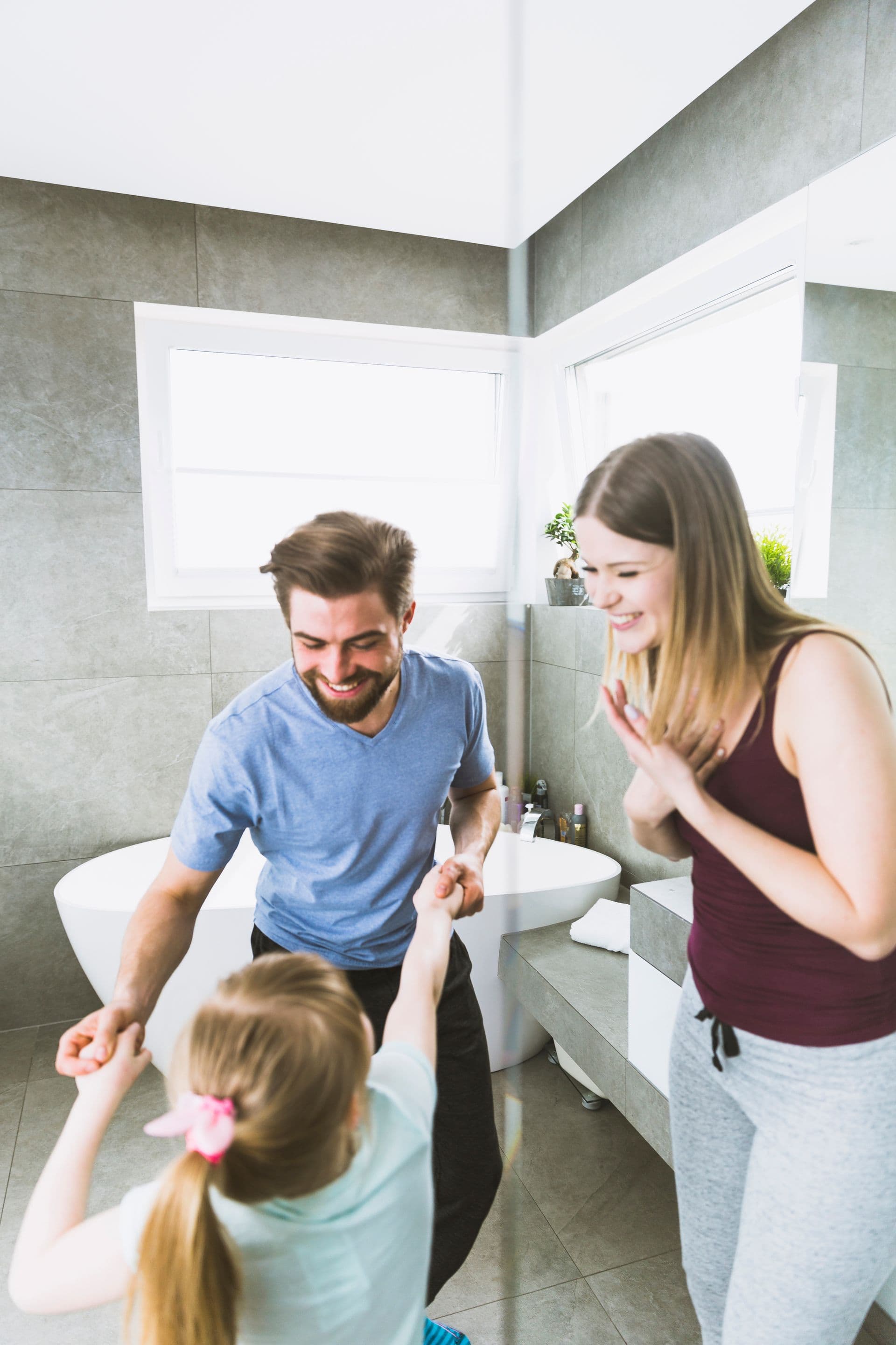 Homeowners enjoy bathroom remodel