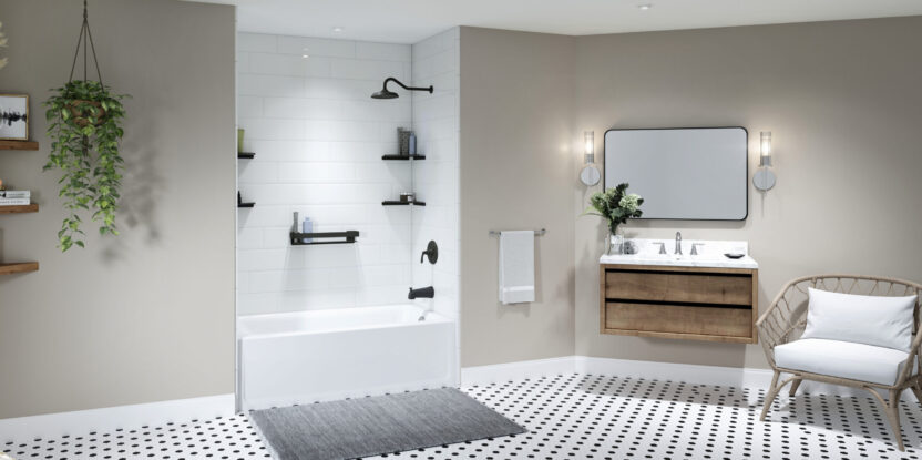 Bathroom Conversion Tub To Shower Boston
